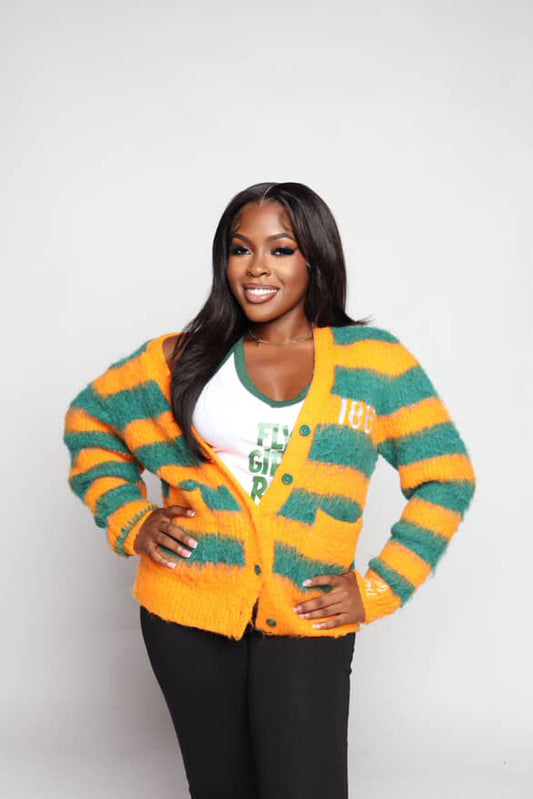 PREORDER The Flyest On The Highest Of Seven Hills Mohair Cardigan